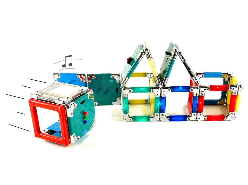 Panelcraft introduces innovative magnetic building set for learning principles of robotics, coding, and clean energy.