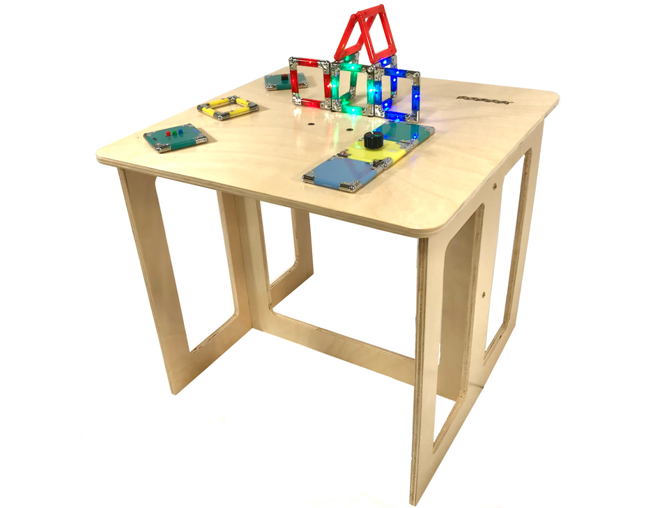 Panelcraft introduces innovative play table for learning electronics, robotics, and coding.