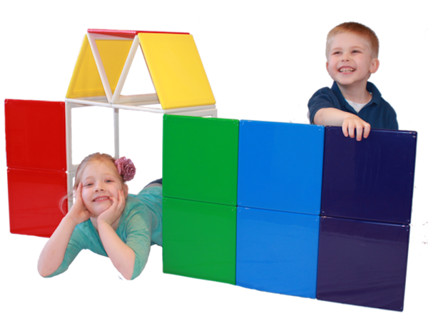 Panelcraft Rainbow solids magnetic blocks